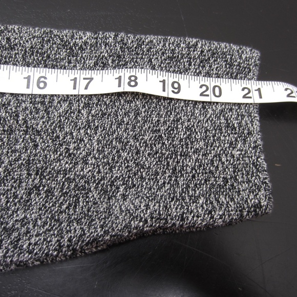 Eileen Fisher Sweater Cardigan M  Open Front Organic Linen /cotton Gray grandma - Picture 10 of 11